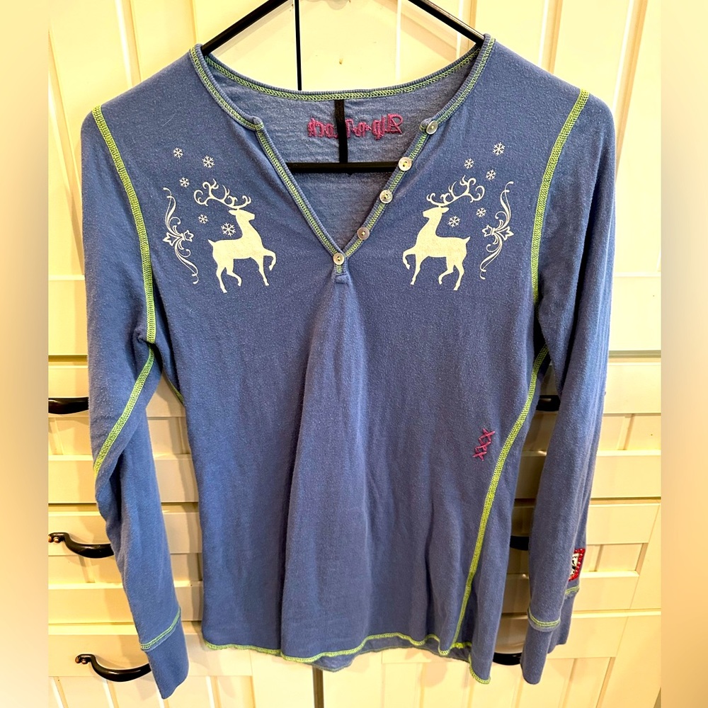 Alp n rock long sleeve Henley . Great condition